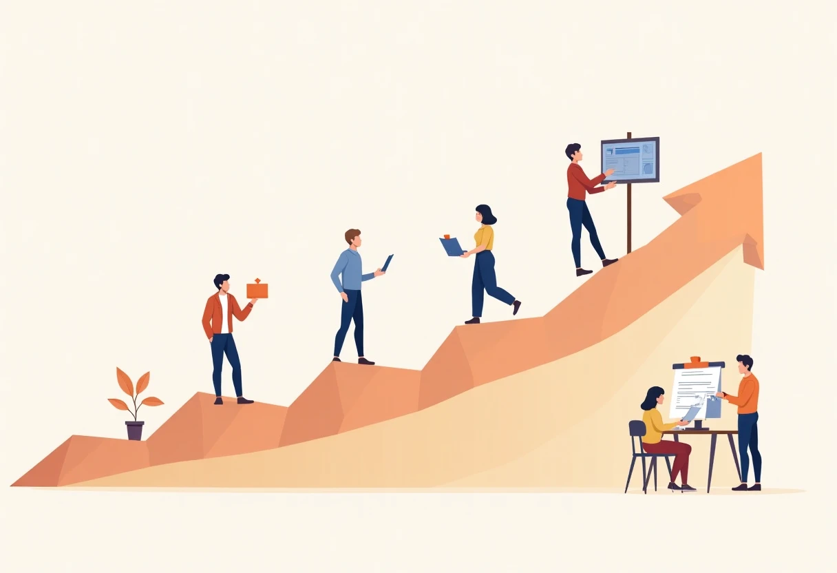 IT-professionals overleggen in een kantoor